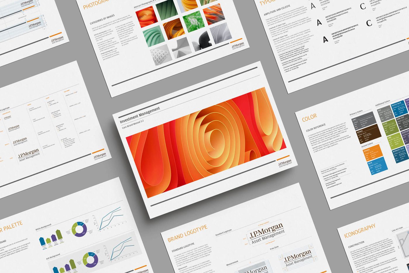 J.P. Morgan brand work