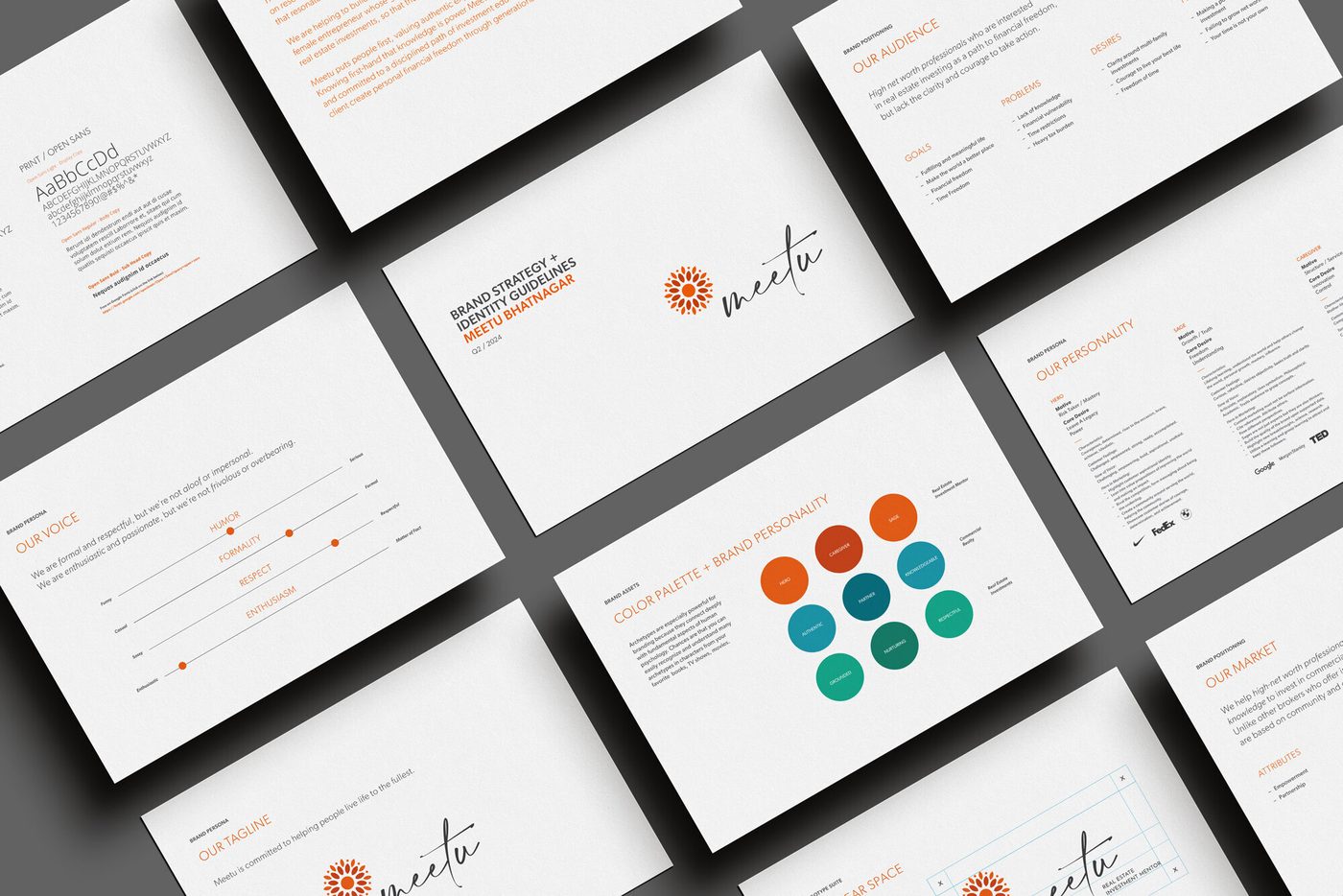 Meetu brand work